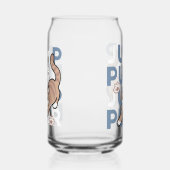 Jump Purr Jump: Spielerisches Cat Design mit Spaß  Dosenglas (Rechts)