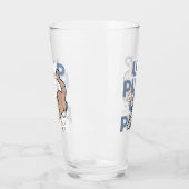 Jump Purr Jump: Spielerisches Cat Design mit Spaß Glas (Links)