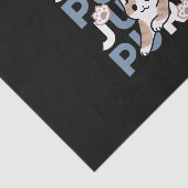 Jump Purr Jump: Spielerisches Cat Design mit Spaß Seidenpapier (Ausschnitt)