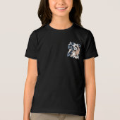 Jump Purr Jump: Spielerisches Cat Design mit Spaß Tri-Blend Shirt (Vorderseite)