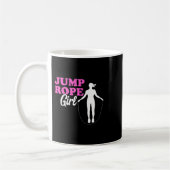Jump Rope Girl Rope Jumping Frau Skipping Rope Gy Kaffeetasse (Links)