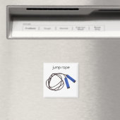 Jump Rope Kühlschrank Magnet (In Situ (Geschirrspüler))