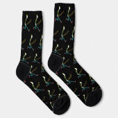 Jump Rope Skipping Stickman Socken (Rechts)