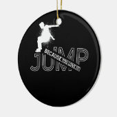 Jump Rope, weil Sie es Liebe T-Shirt Jump Rope Tri Keramik Ornament (Links)