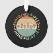 Jump Roping - Rope Skipping Mindset Ornament (Vorderseite)