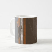 Jump Shot Boy Basketball Tasse (Vorderseite Links)
