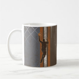 Jump Shot Boy Man Basketball Tasse
