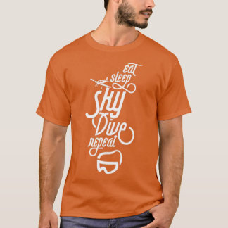 Jump Skydive Skydive Skydiver Tandem T-Shirt