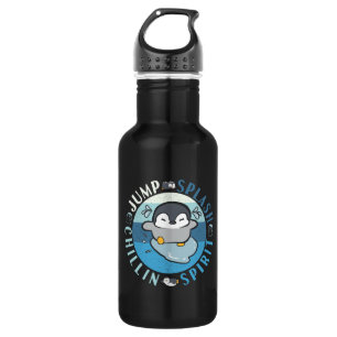 Jump Splash Chillin Spirit - Fühlen Sie sich gut P Edelstahlflasche