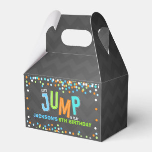 Jump Trampolin Geburtstagsparty Supplies Dekor Geschenkschachtel