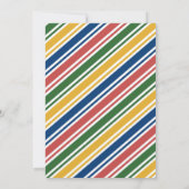 Jump Trampolin Park Boys Geburtstagsparty Einladung (Rückseite)