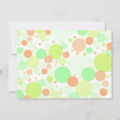 Jump Tumble Monkey Jungle Geburtstag Einladung (Rückseite)