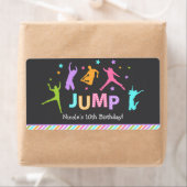 Jump Wasserflaschen-Etiketten / Trampolin-Flasche (Insitu)