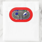 JUMP WINGS on 160 TH SOAR OVAL STICKERS (Tasche)