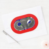 JUMP WINGS on 160 TH SOAR OVAL STICKERS (Umschlag)