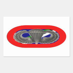 JUMP WINGS on 160 TH SOAR OVAL STICKERS