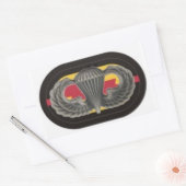 Jump Wings on 1. Bn RANGER Oval Stickers (Umschlag)