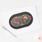 Jump Wings on 2. Bn RANGER Oval Stickers (Umschlag)