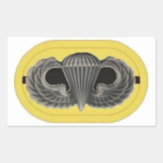 JUMP WINGS/OVAL 1ST BN 509TH INFANTRY STICKERS (Vorderseite)