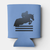 Jumper Clearing an Hindernis. Dosenkühler (Rückseite)