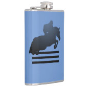 Jumper Clearing an Hindernis. Flachmann (Rechts)