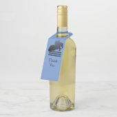 Jumper Clearing an Hindernis. Flaschenanhänger (Angewinkelt)