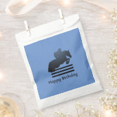 Jumper Clearing an Hindernis. Geschenktütchen (Ausgeschnitten)