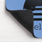 Jumper Clearing an Hindernis. Mousepad (Ecke)
