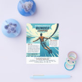 Jumper Design - Werbung für Bungee Jumping Course Flyer (Einzeln)