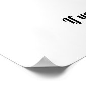 Jumper Horse Jockey in Green Poster (Ecke)