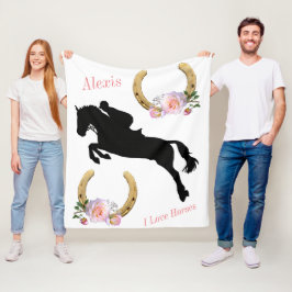 Jumper "I Liebe Horses" Fleecedecke