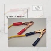 Jumper-Kabel Postkarte (Vorne/Hinten)