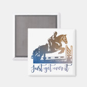 Jumper kommt einfach über sie hinweg magnet (Vorderseite/Rückseite)