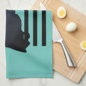 Jumper Räumung eines Hindernisses anzeigen Geschirrtuch (Viertel Falte)