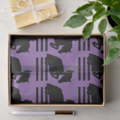 Jumper-Silhouette für Pferdefreunde anzeigen Seidenpapier (Geschenk)