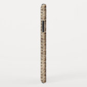 Jumpereffekt der Beige-Wolle Case-Mate iPhone Hülle (Hinten/Rechts)