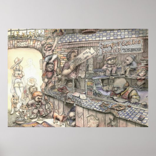 Jumperkabel und Zwerge - Poster (Vorne)