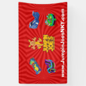 Jumpin Joe's Banner voll (Vertikal)