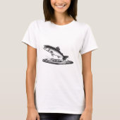jumping atlantic salmon fish T-Shirt (Vorderseite)