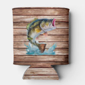 Jumping Bass Gone Fishing Dosenkühler (Rückseite)