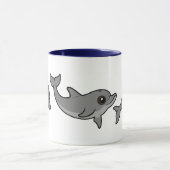 Jumping Bottlenose Dolphin Tasse (Zentrum)