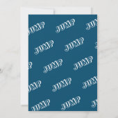 Jumping Bouncing Party Bounce House Geburtstag Einladung (Rückseite)