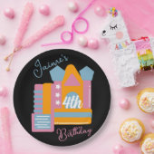 Jumping Bouncy Rental Party House Geburtstag Pappteller (Party)