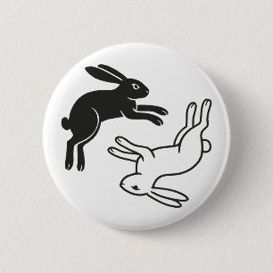 Jumping Bunnies Button