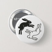 Jumping Bunnies Button (Vorne & Hinten)