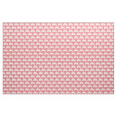Jumping Bunny Pattern Pink Stoff (Yard (91,4 cm))