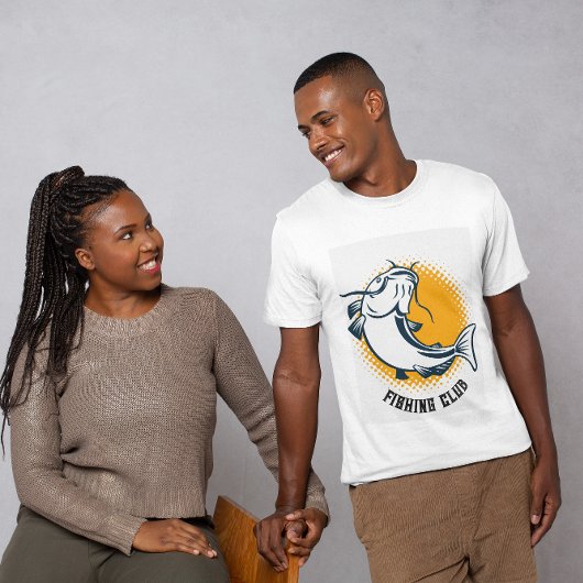 Jumping Catfish Fishing Club T - Shirt