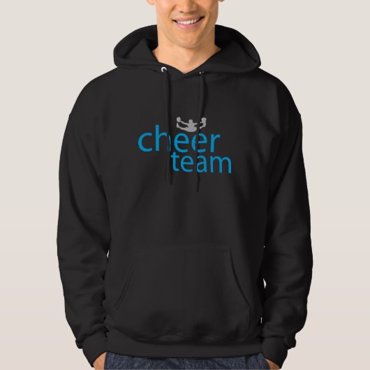 Jumping Cheerleader Team Gear Hoodie (Vorderseite)