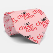 Jumping Cheerleader Team Gear Krawatte (Gerollt)