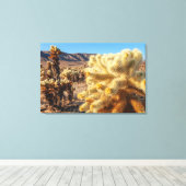 Jumping Chollas Leinwanddruck (Insitu (Holzboden))